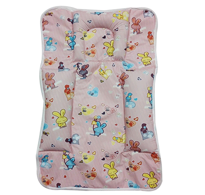 love baby (558 pink p2) velvet and plastic fix pillow mat pink